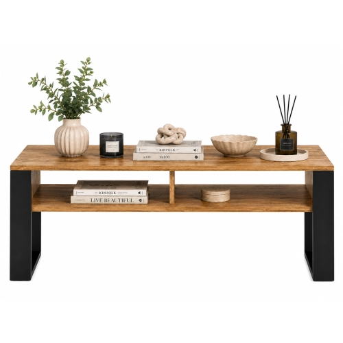 Stolik Kawowy ST7MAX DC Ława Duża 120cm do Salonu Sąb Wotan Loft